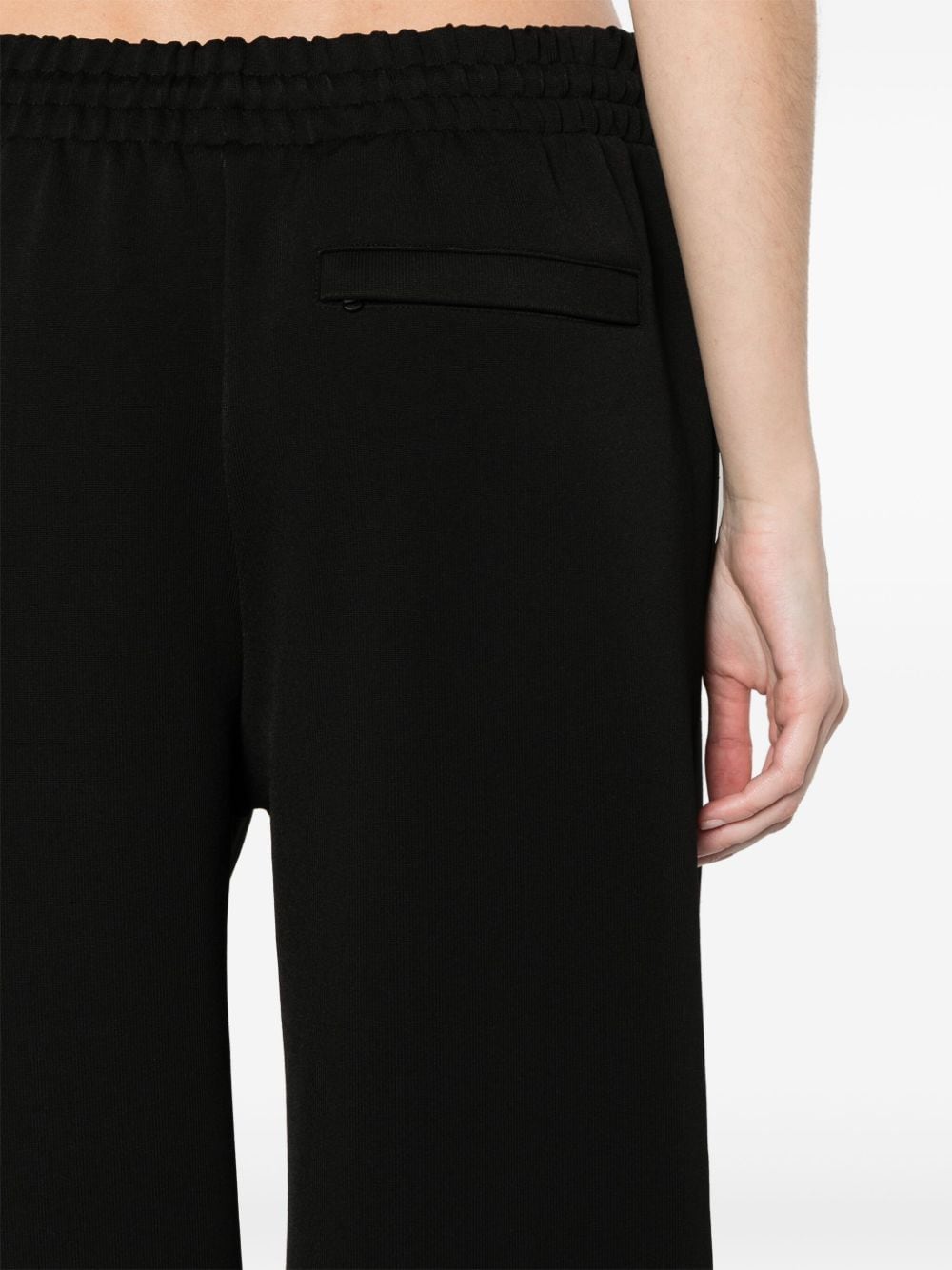 WARDROBE.NYC Women's Straight Leg Track Pants with Zip Pockets