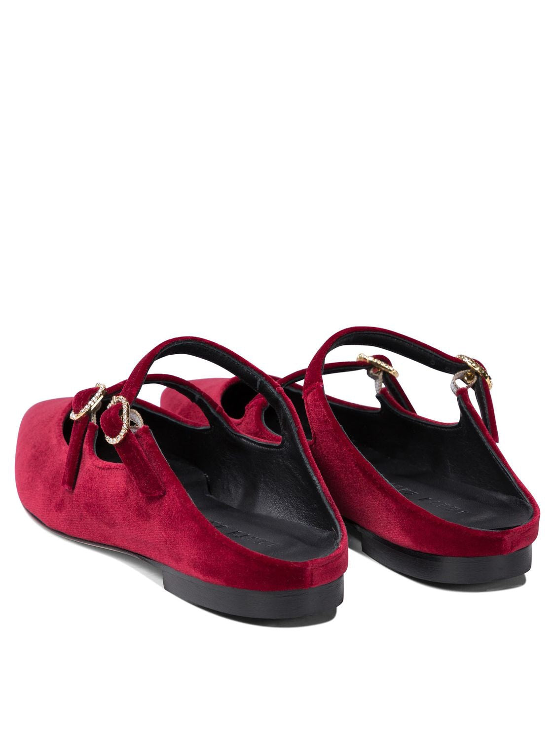 AMATO DANIELE Elegant Velvet Loafers & Slippers for Women