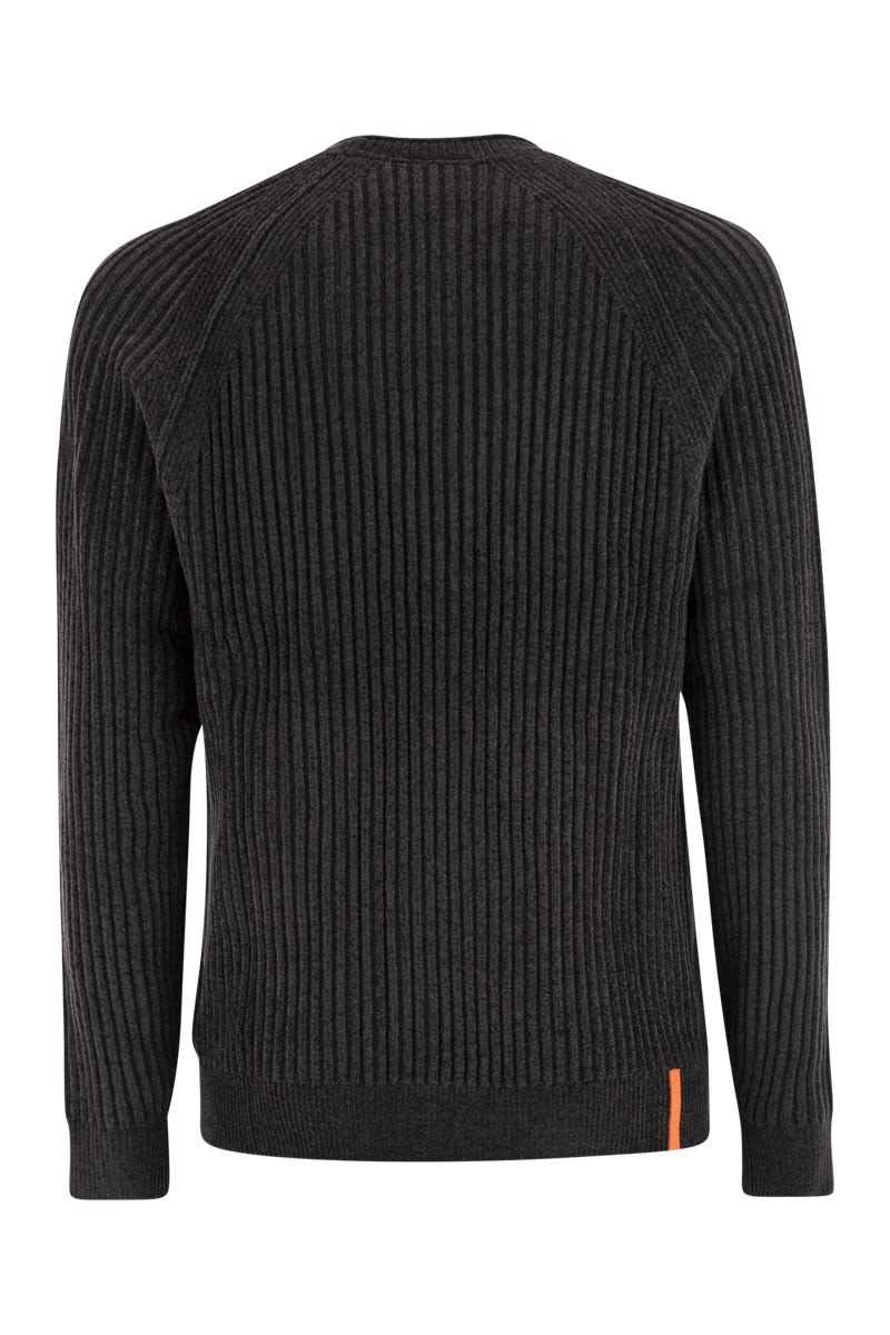 RRD Velvet Rave Round Knit Crew Neck Jumper