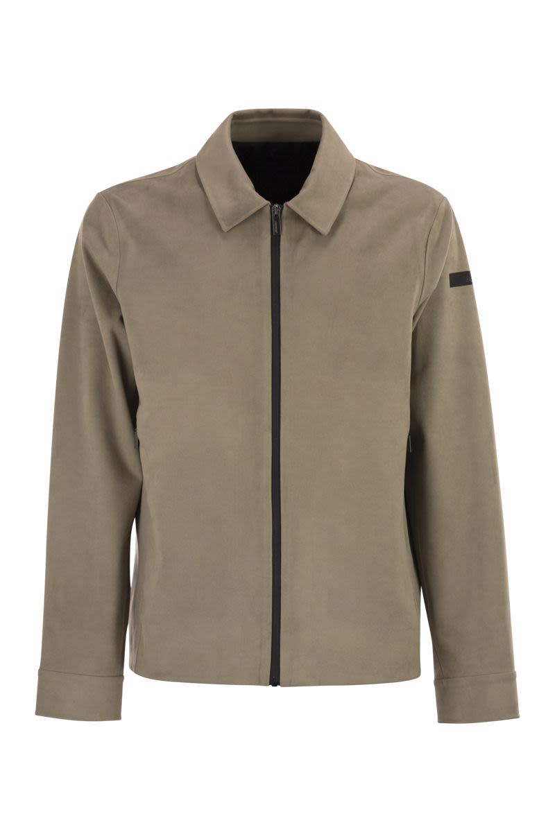 RRD Men's Eco Suede Jacket with Nubuck Effect