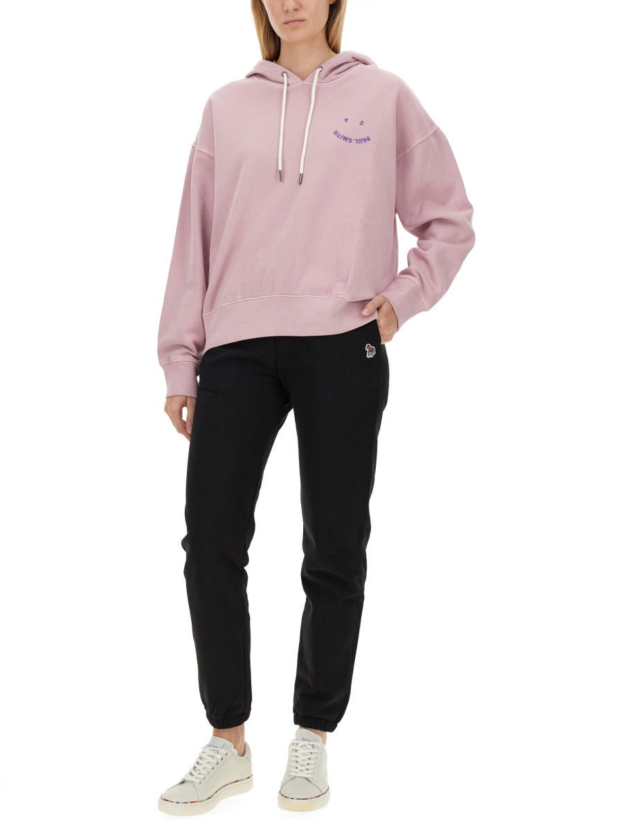 PS PAUL SMITH Regular Fit Organic Cotton Sweatshirt