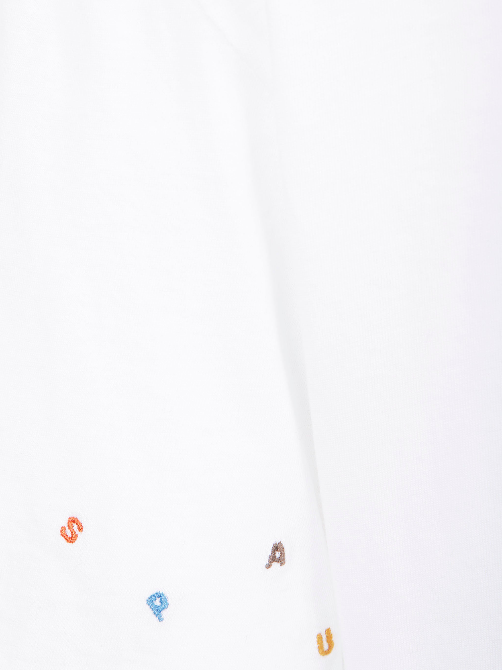 PAUL SMITH Embroidered Letters T-Shirt