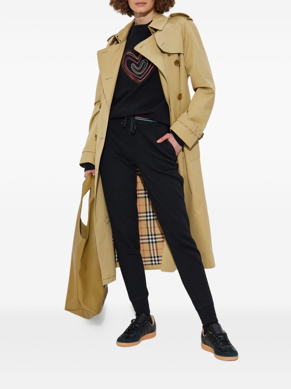 PS PAUL SMITH Swirl Heart Cotton Sweatshirt - Relaxed Fit