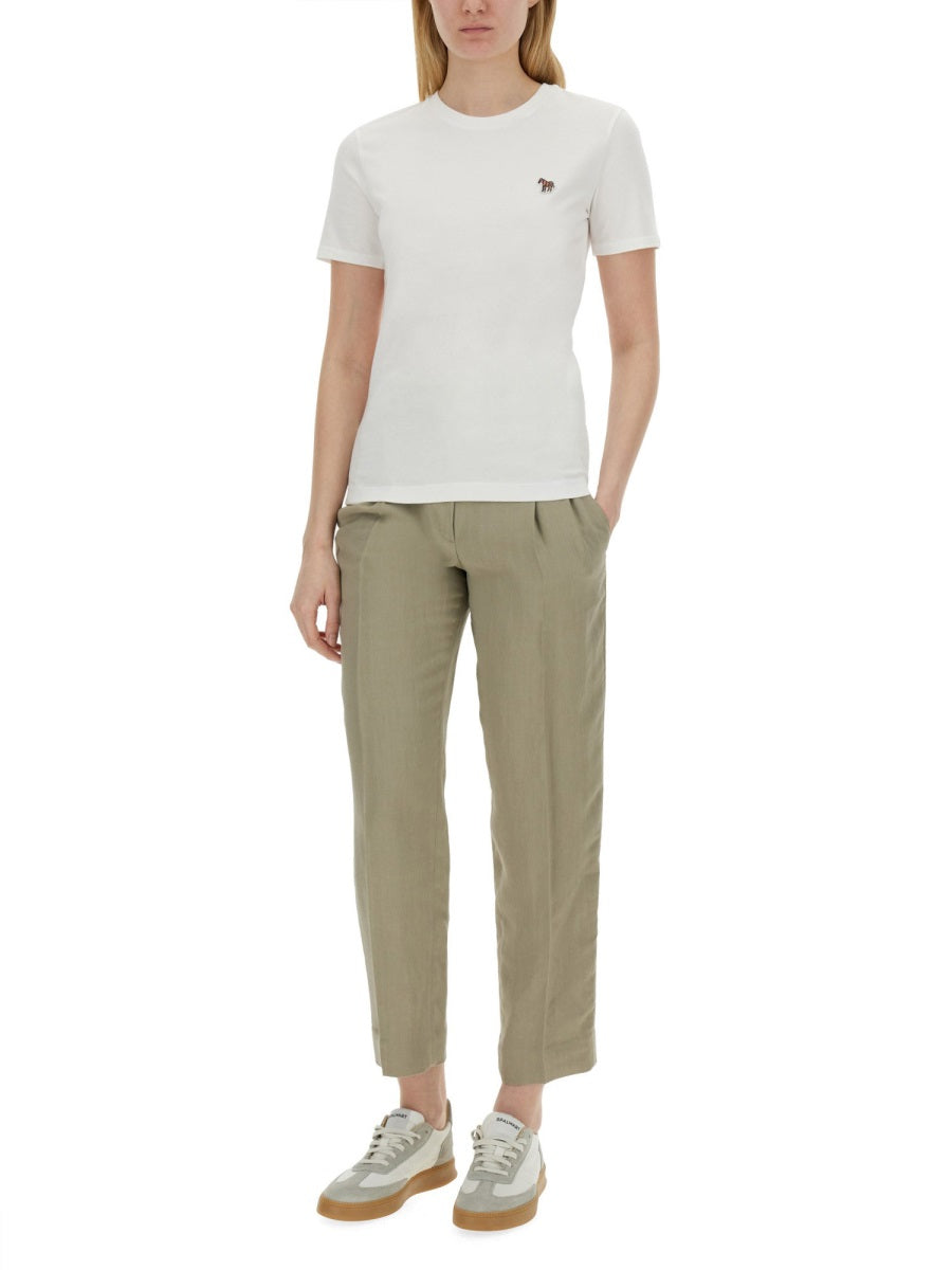 PS PAUL SMITH Regular Fit T-Shirt with Patch Logo - Size S