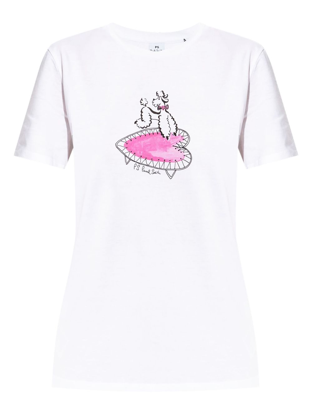 PS PAUL SMITH Poodle Print Cotton T-Shirt - Women