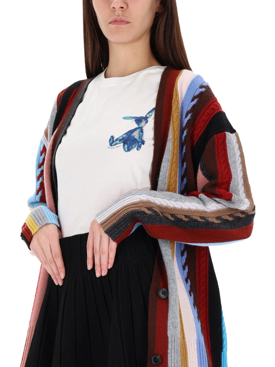 PAUL SMITH Mini Bunny Graphic T-Shirt - Women's Size S