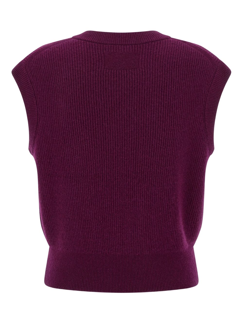 GUEST IN RESIDENCE Ribbed Cashmere Vest - Size S
