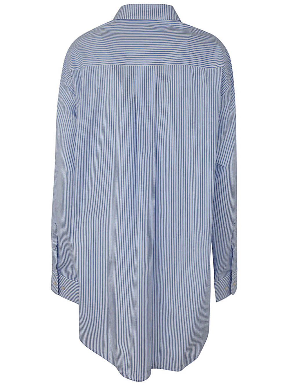 WARDROBE.NYC Effortless Mini Shirt Dress for Women