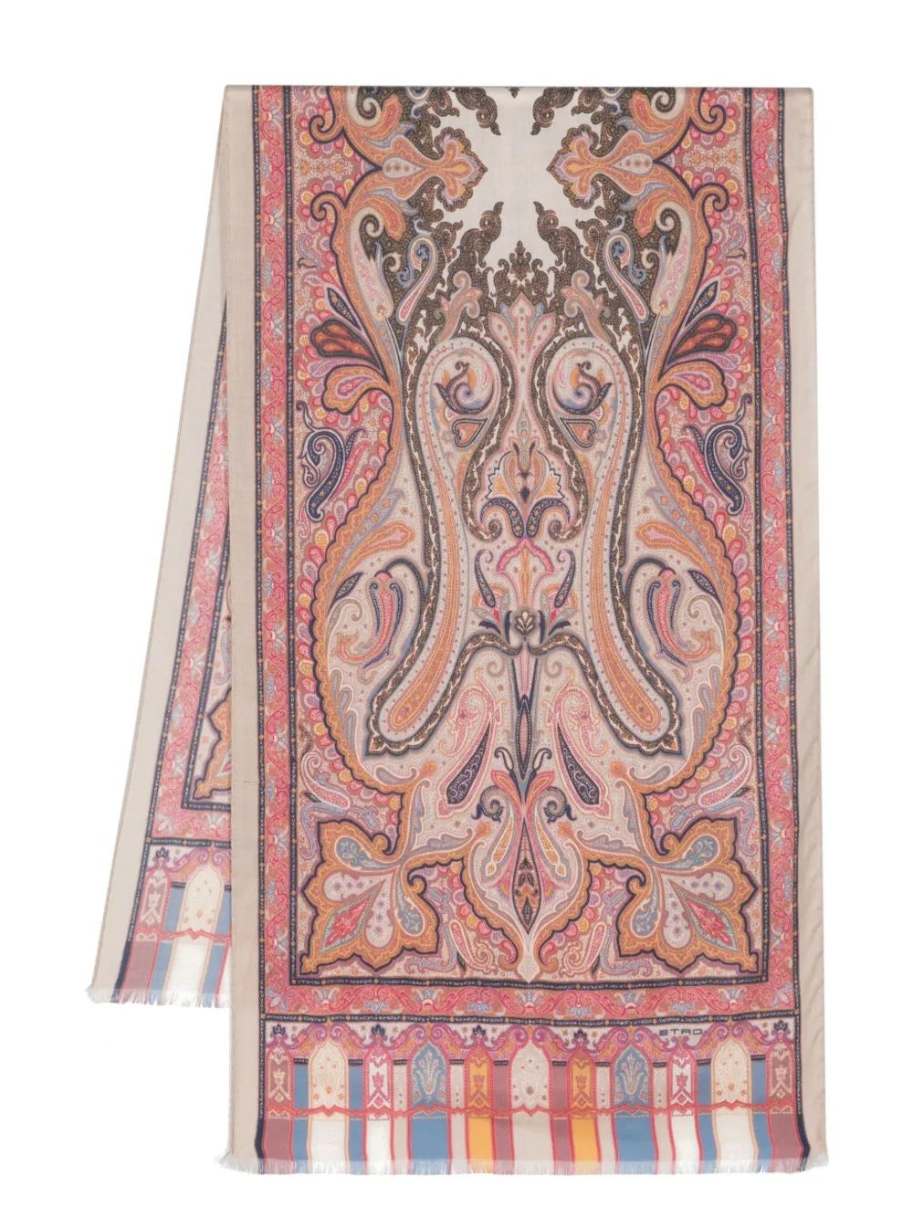 ETRO Cashmere and Silk Blend Scarf