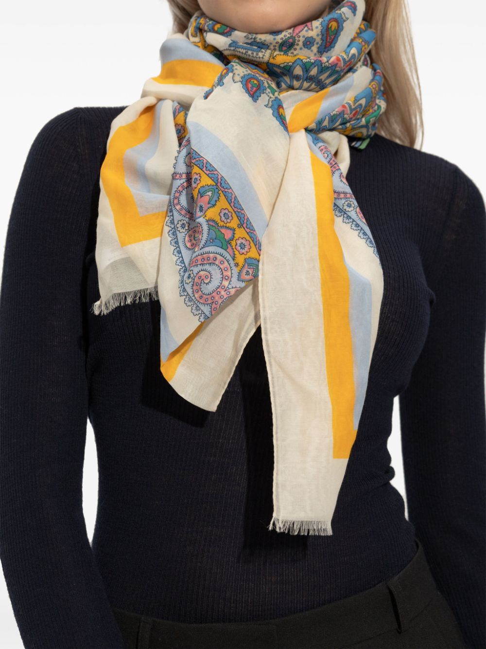 ETRO Amebas Print Women’s Scarf
