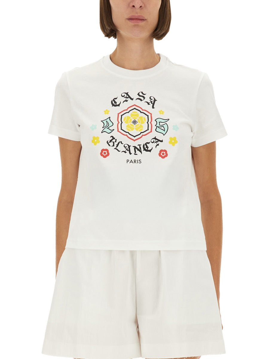 CASABLANCA Timeless Women's Organic Cotton T-Shirt