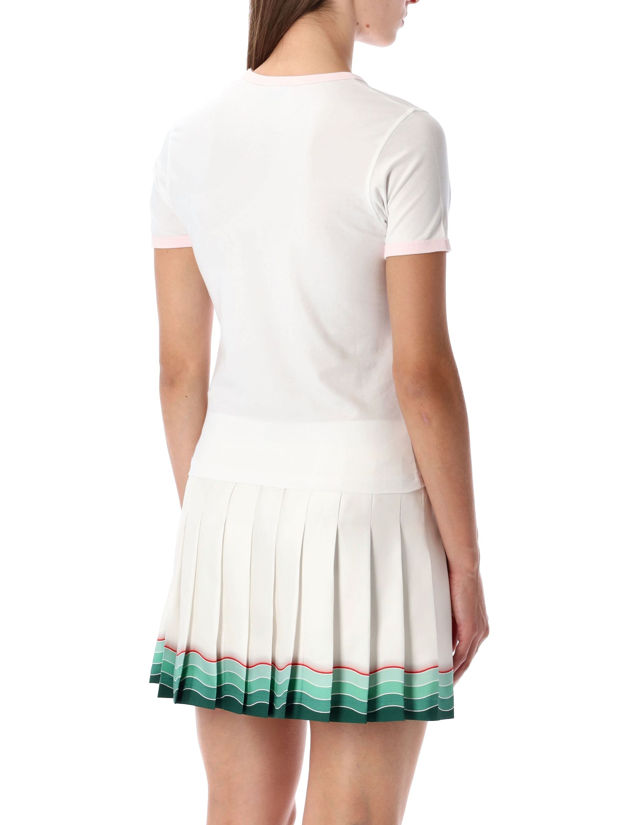 CASABLANCA Women’s Slim-Fit Mascot Ringer T-Shirt