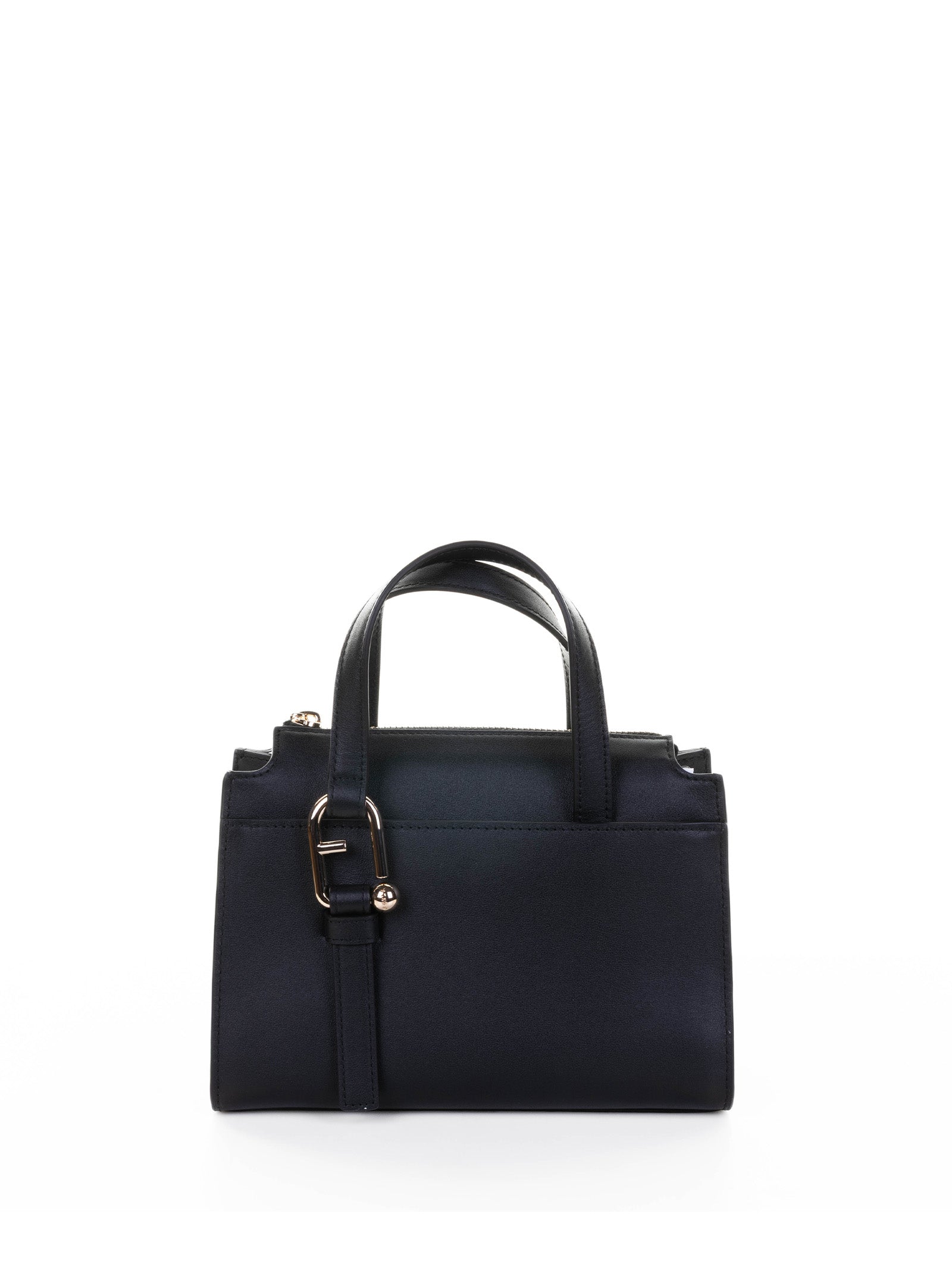 FURLA Double Handle Leather Handbag