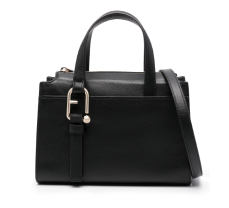 FURLA Double Handle Leather Handbag