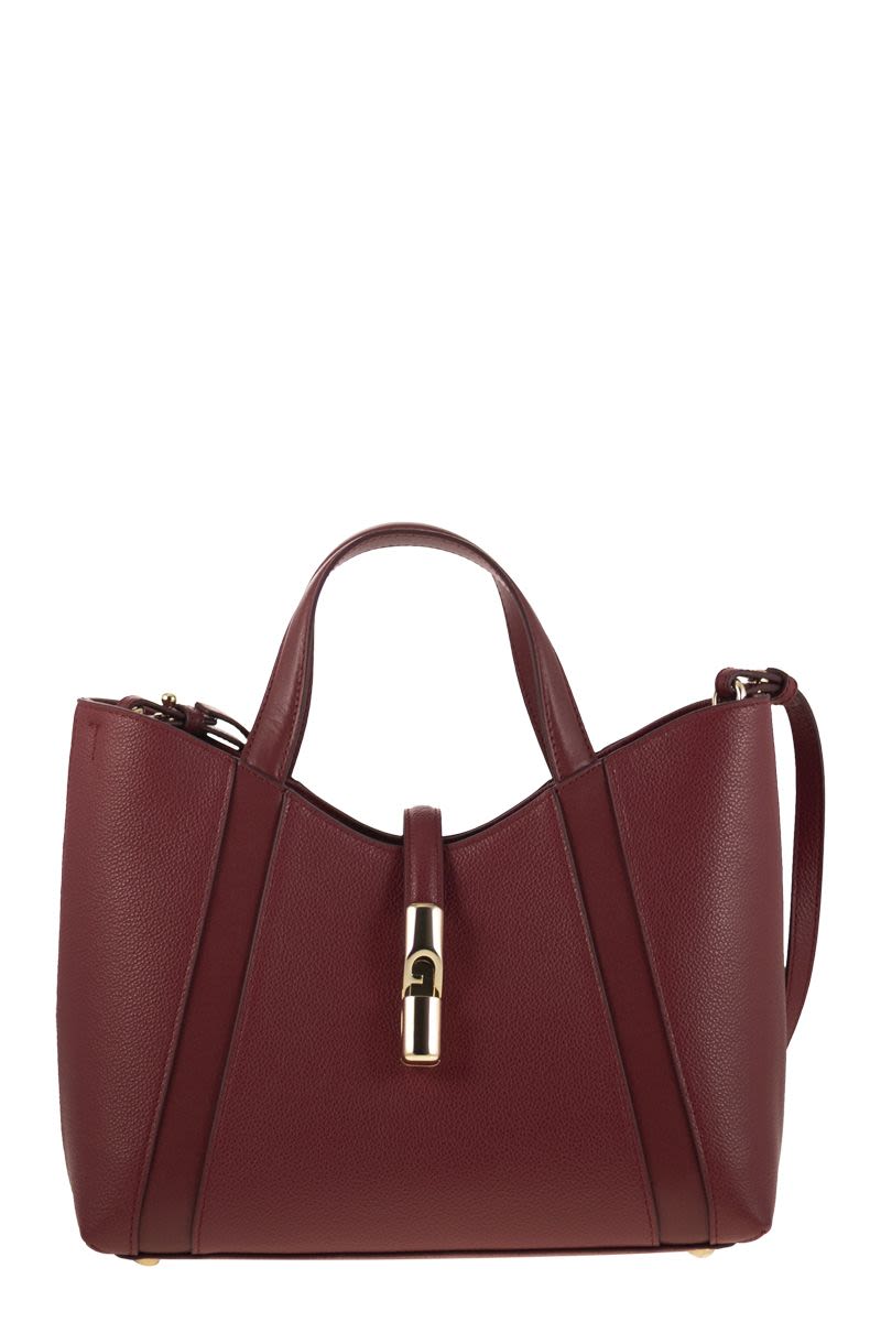 FURLA Elegant Leather Handbag - Spacious Mini Tote