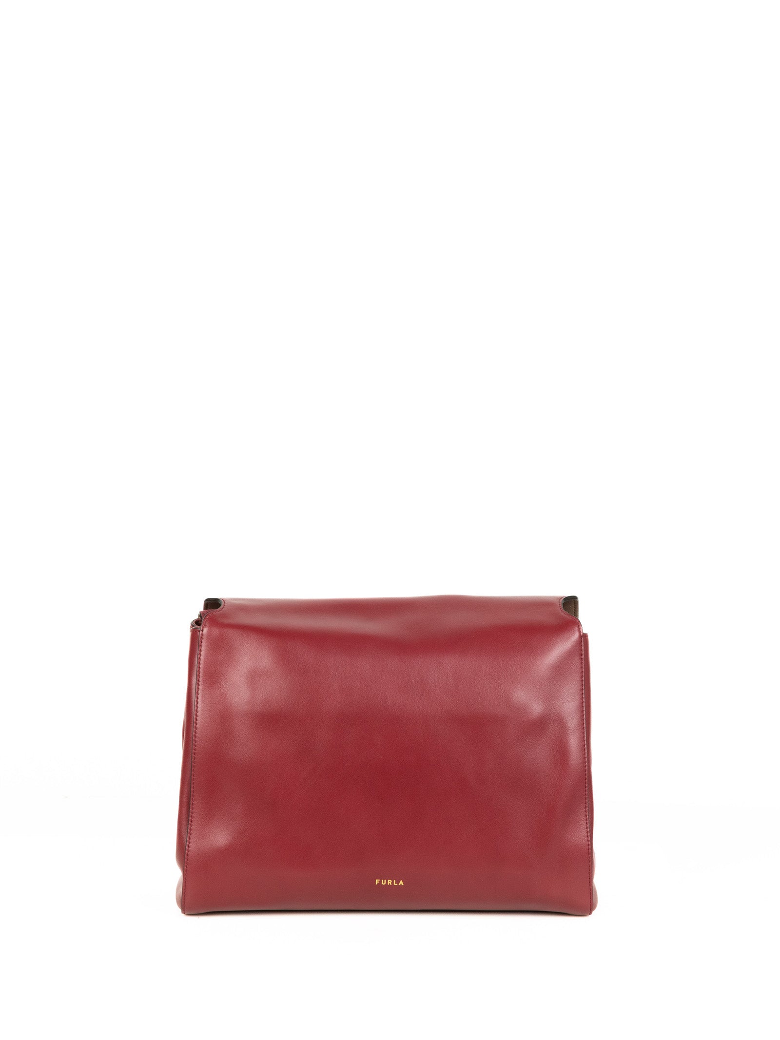 FURLA Elegant Leather Shoulder Handbag - FW25 Collection