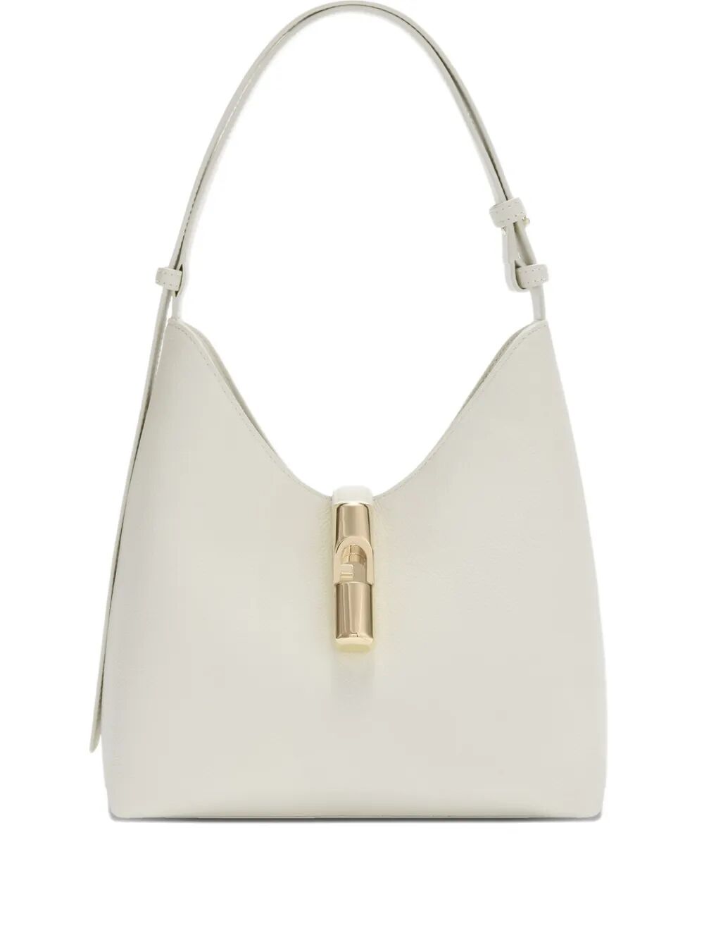 FURLA Mini Leather Hobo Handbag