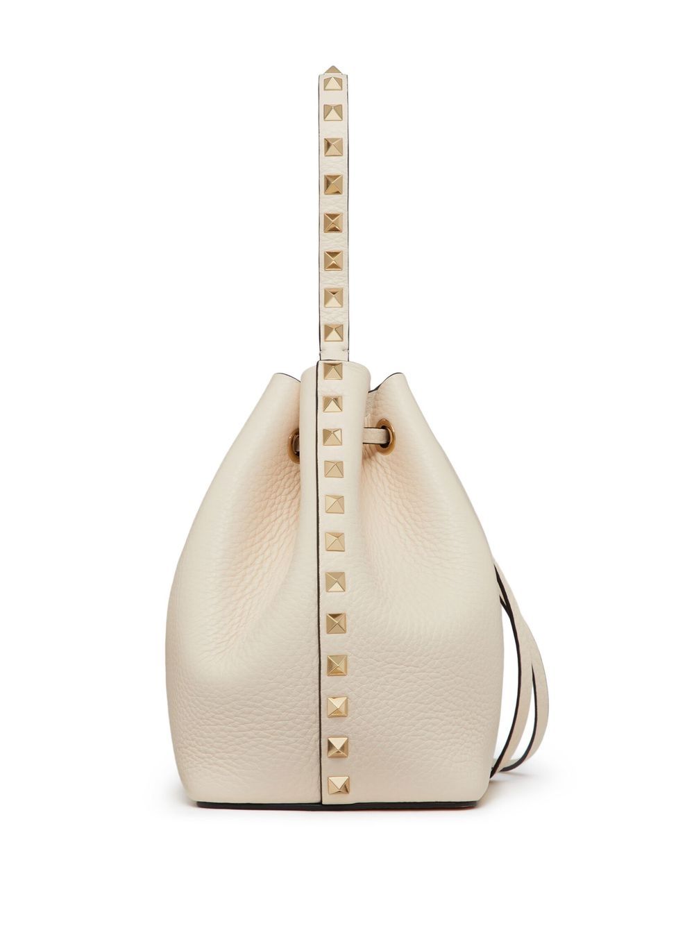 VALENTINO GARAVANI Mini Rockstud Drawstring Bucket Handbag