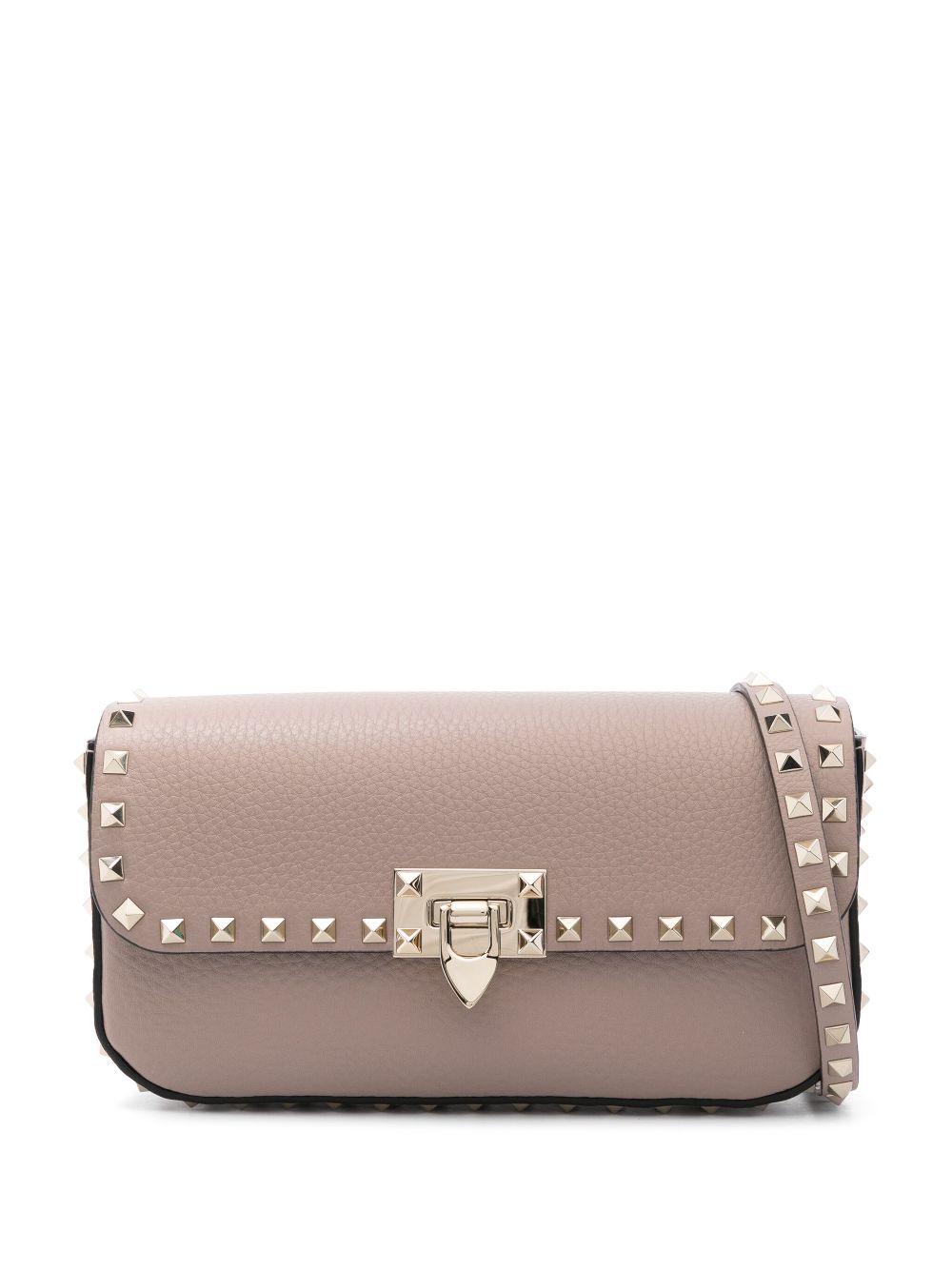 VALENTINO GARAVANI Leather Rockstud Crossbody Handbag