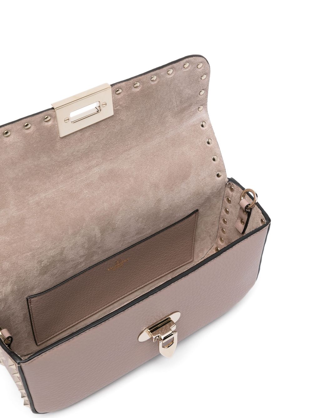 VALENTINO GARAVANI Leather Rockstud Crossbody Handbag