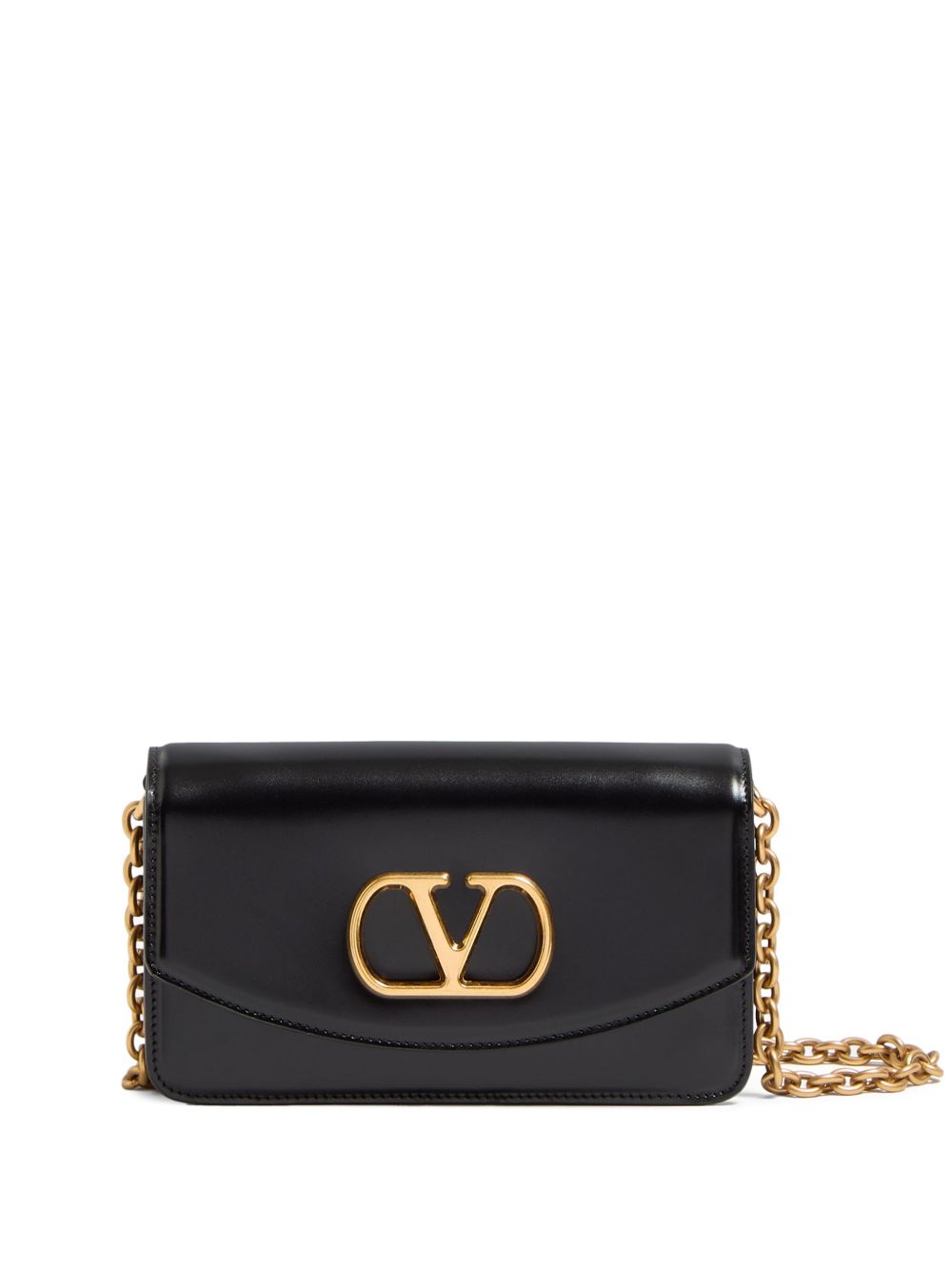 VALENTINO GARAVANI Mini Leather Clutch with Detachable Straps