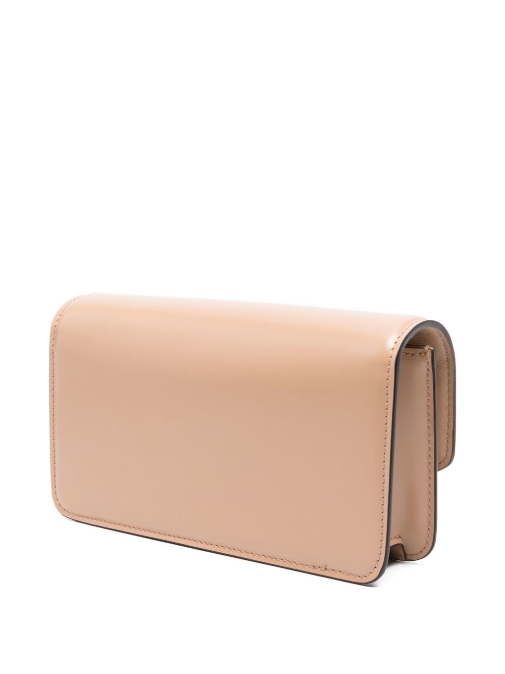 VALENTINO GARAVANI Small Leather Clutch with Chain Strap