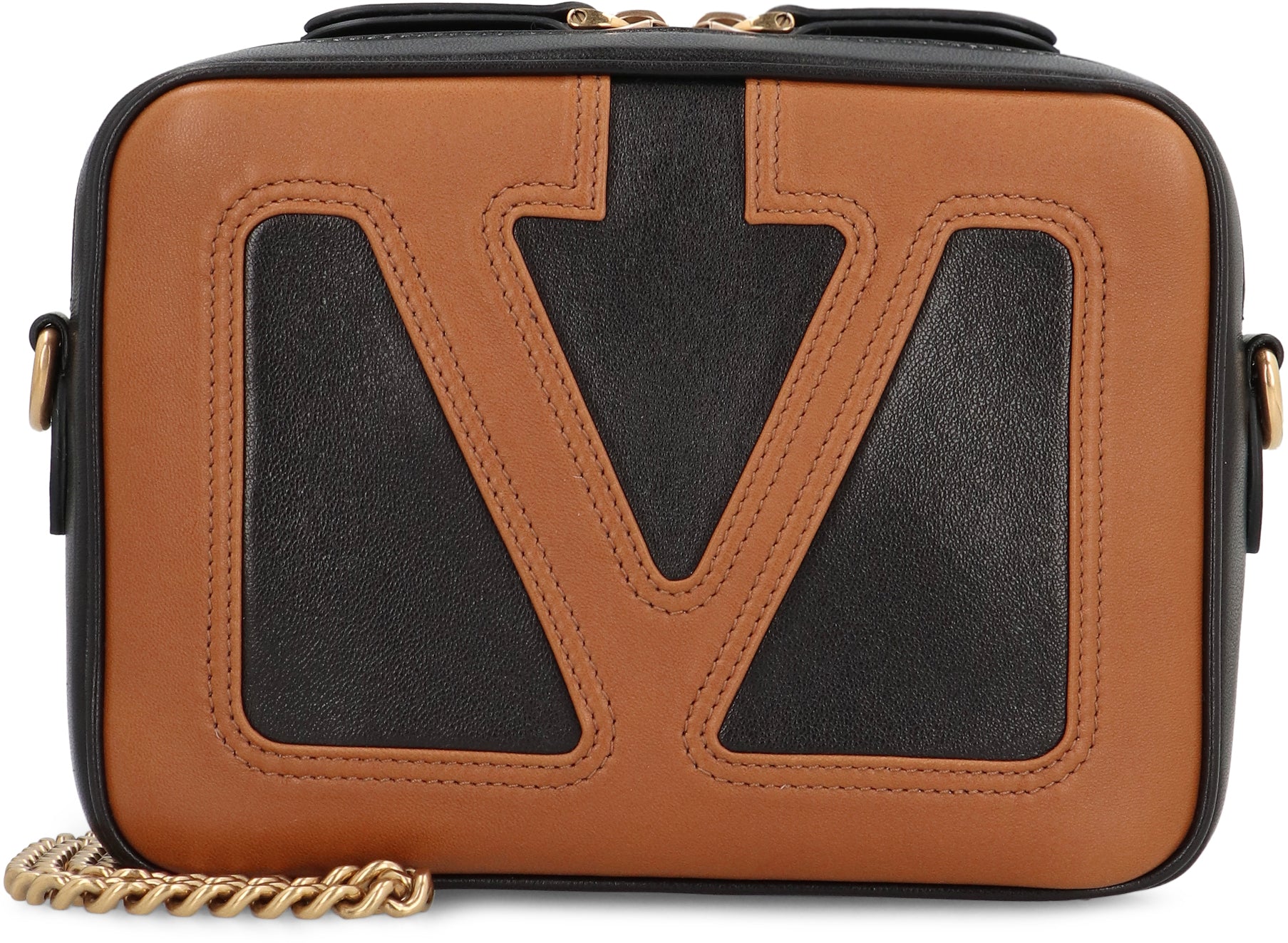 VALENTINO GARAVANI Mini Superstar Leather Crossbody Handbag