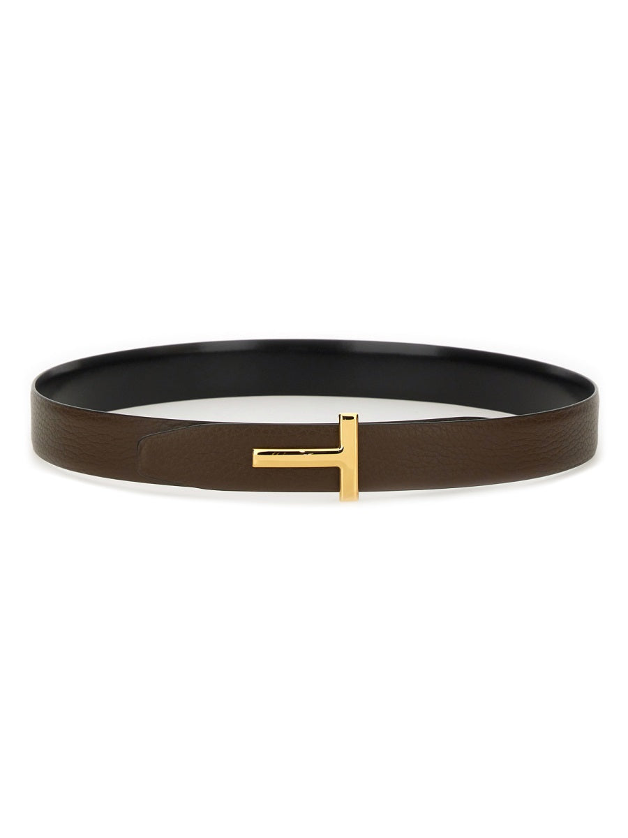 TOM FORD Reversible T Line Belt