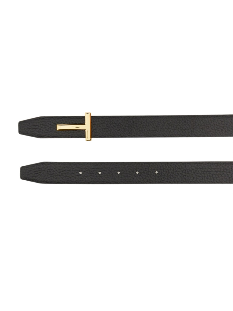 TOM FORD Reversible T Line Belt for Women