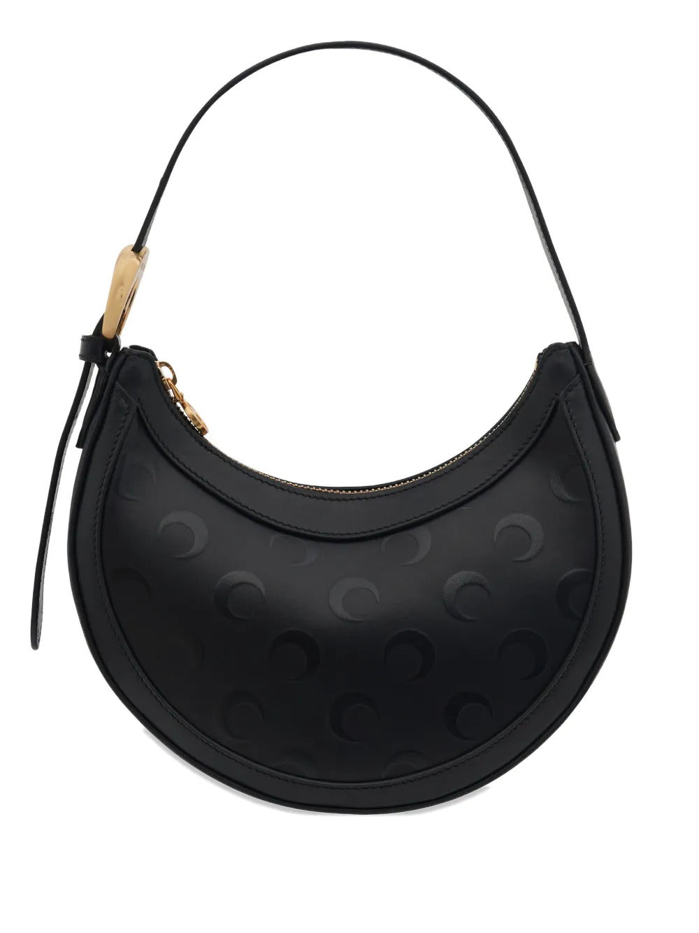 MARINE SERRE Mini Crescent Handbag