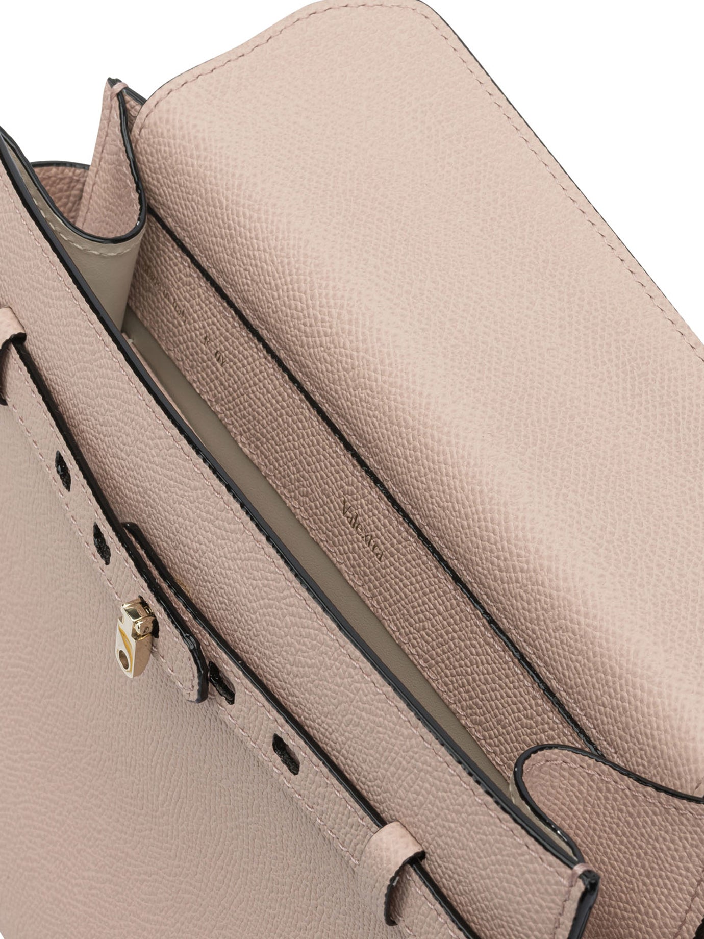 VALEXTRA 100% Leather Mini Crossbody Handbag