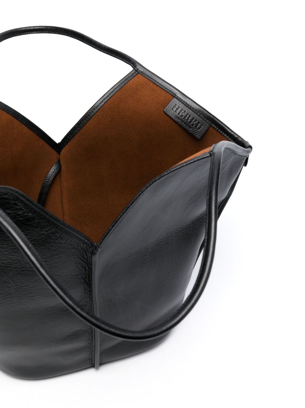 HEREU Calella Leather Mini Tote Handbag