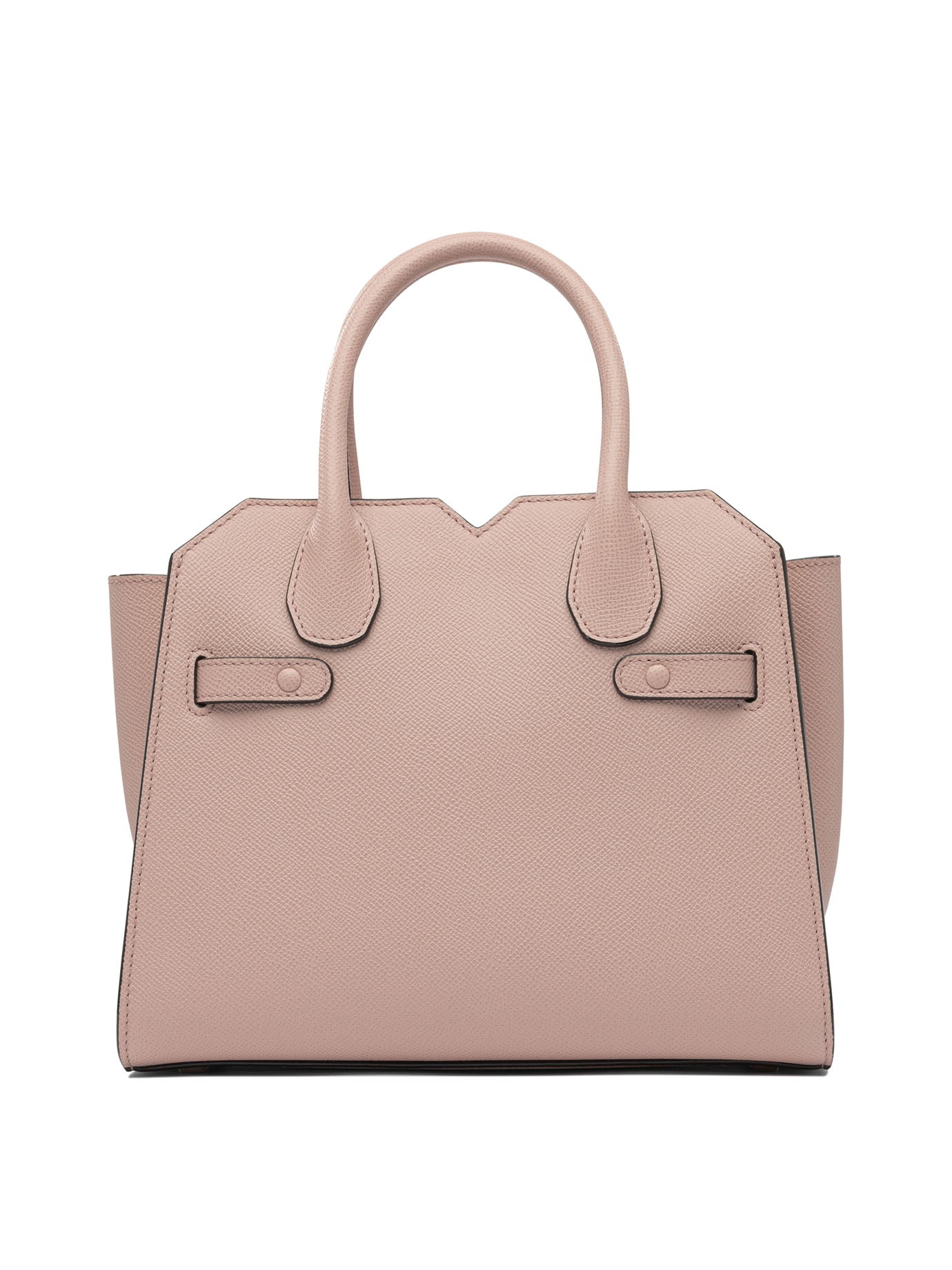 VALEXTRA Mini Leather Shoulder Handbag - 26X22X14.5 CM