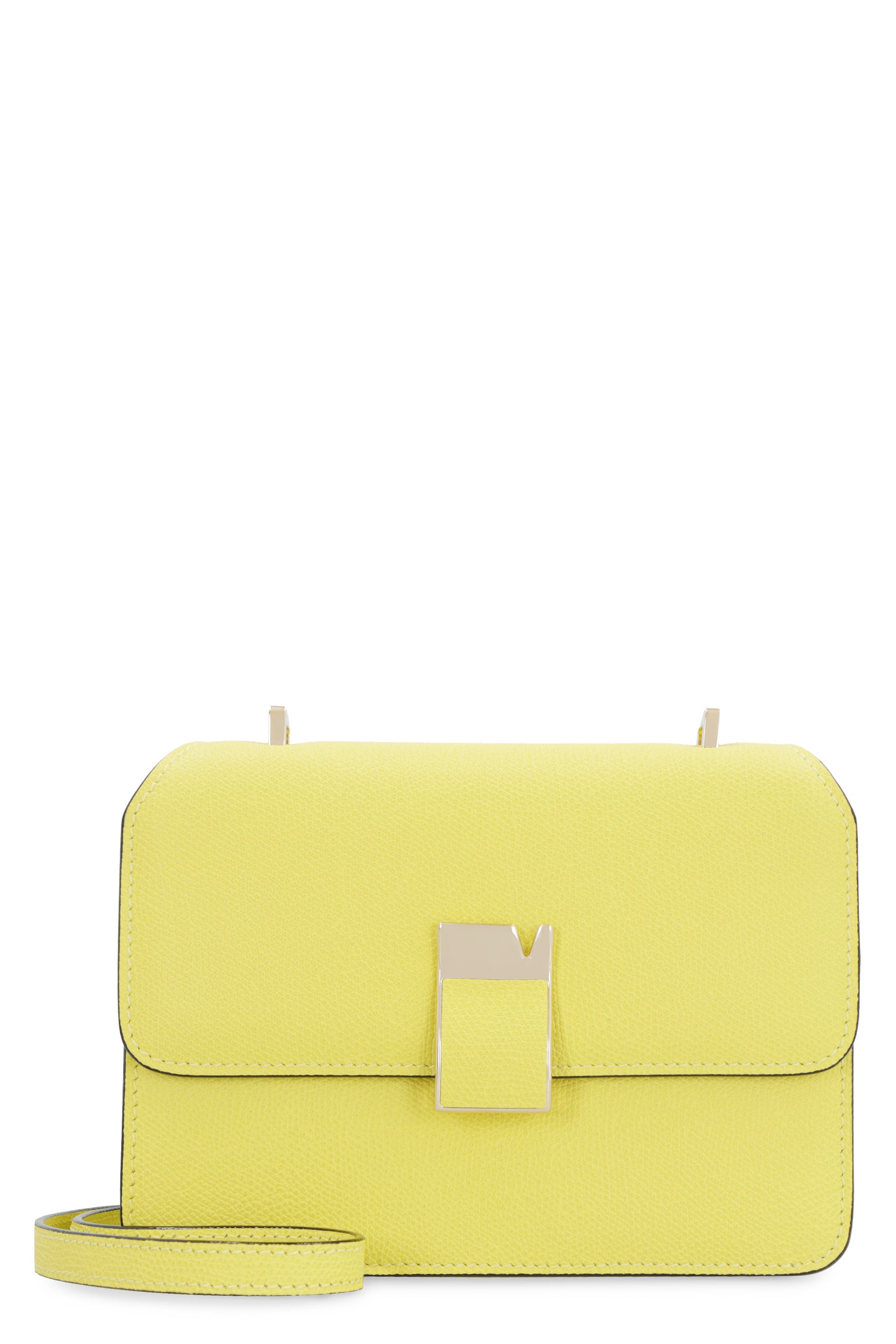 VALEXTRA Mini Leather Crossbody Handbag