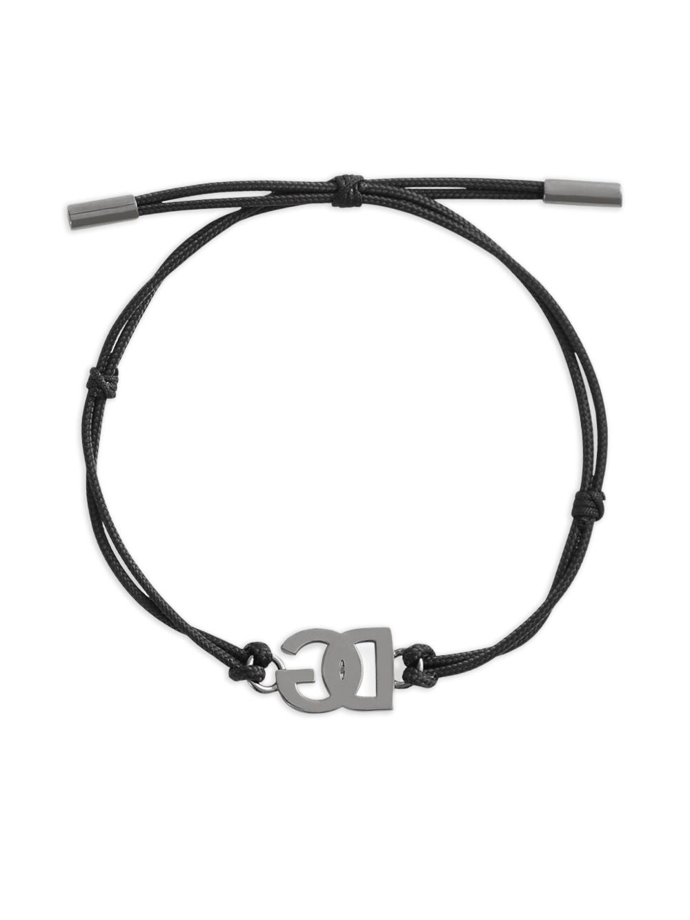DOLCE & GABBANA Adjustable Slide-Lock Bracelet for Men