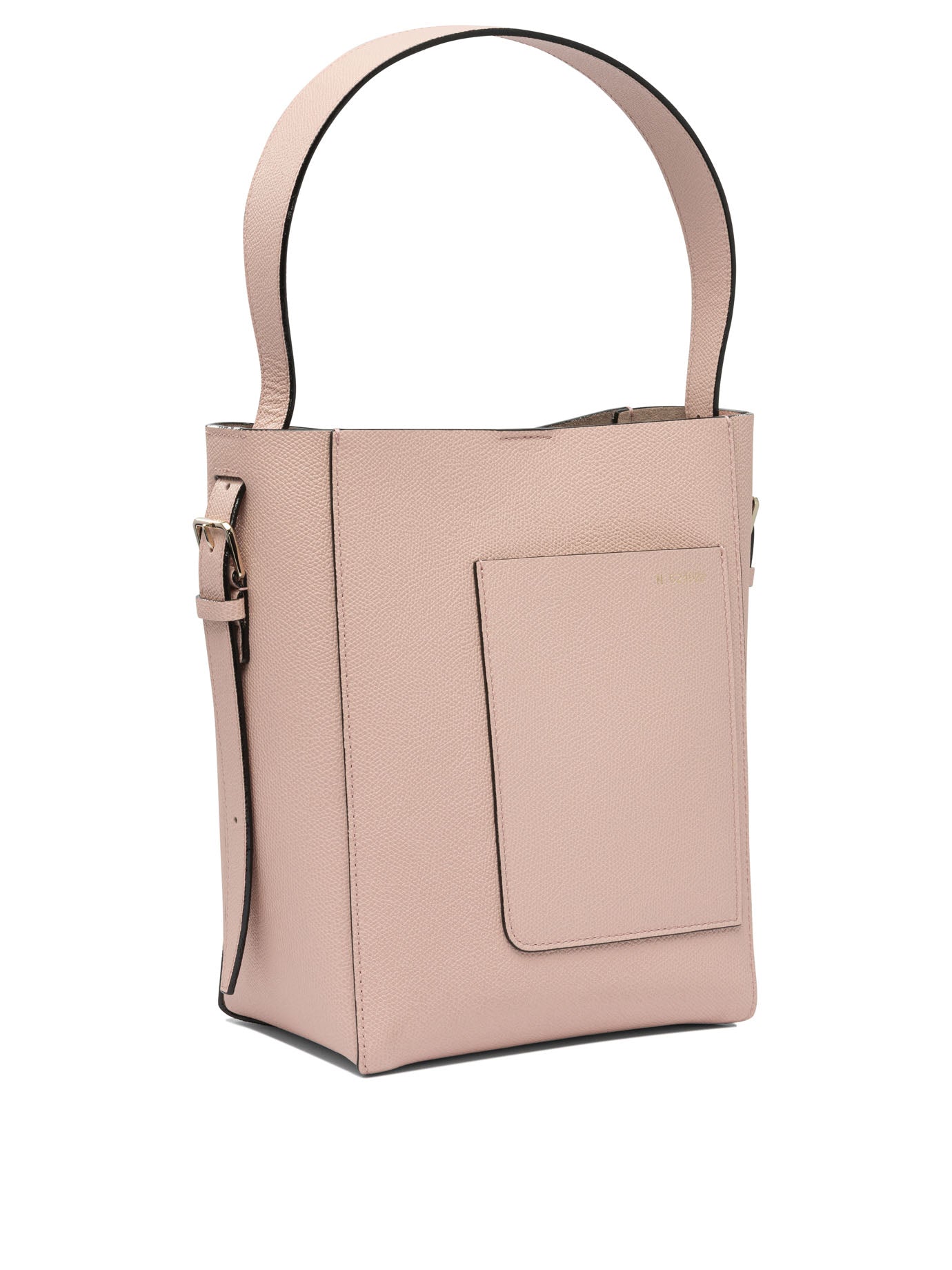 VALEXTRA Soft Mini Bucket Handbag