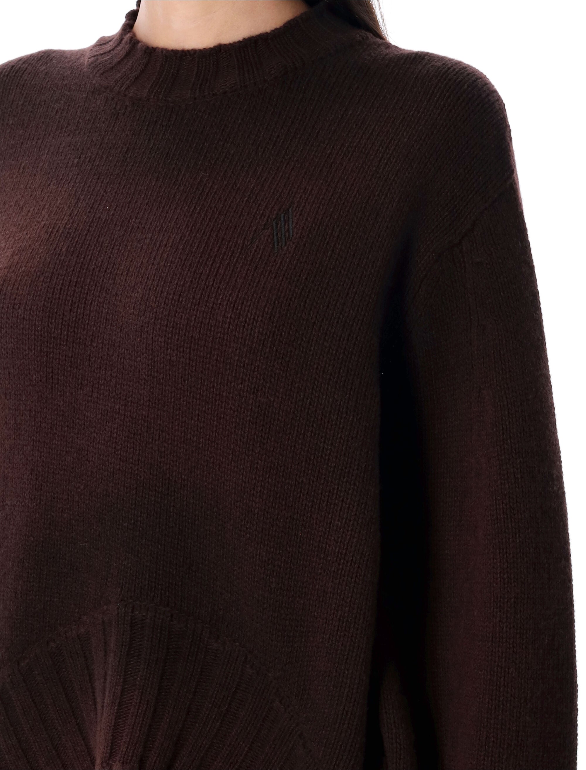 THE ATTICO Oversized Wool Cashmere Sweater - Size 40