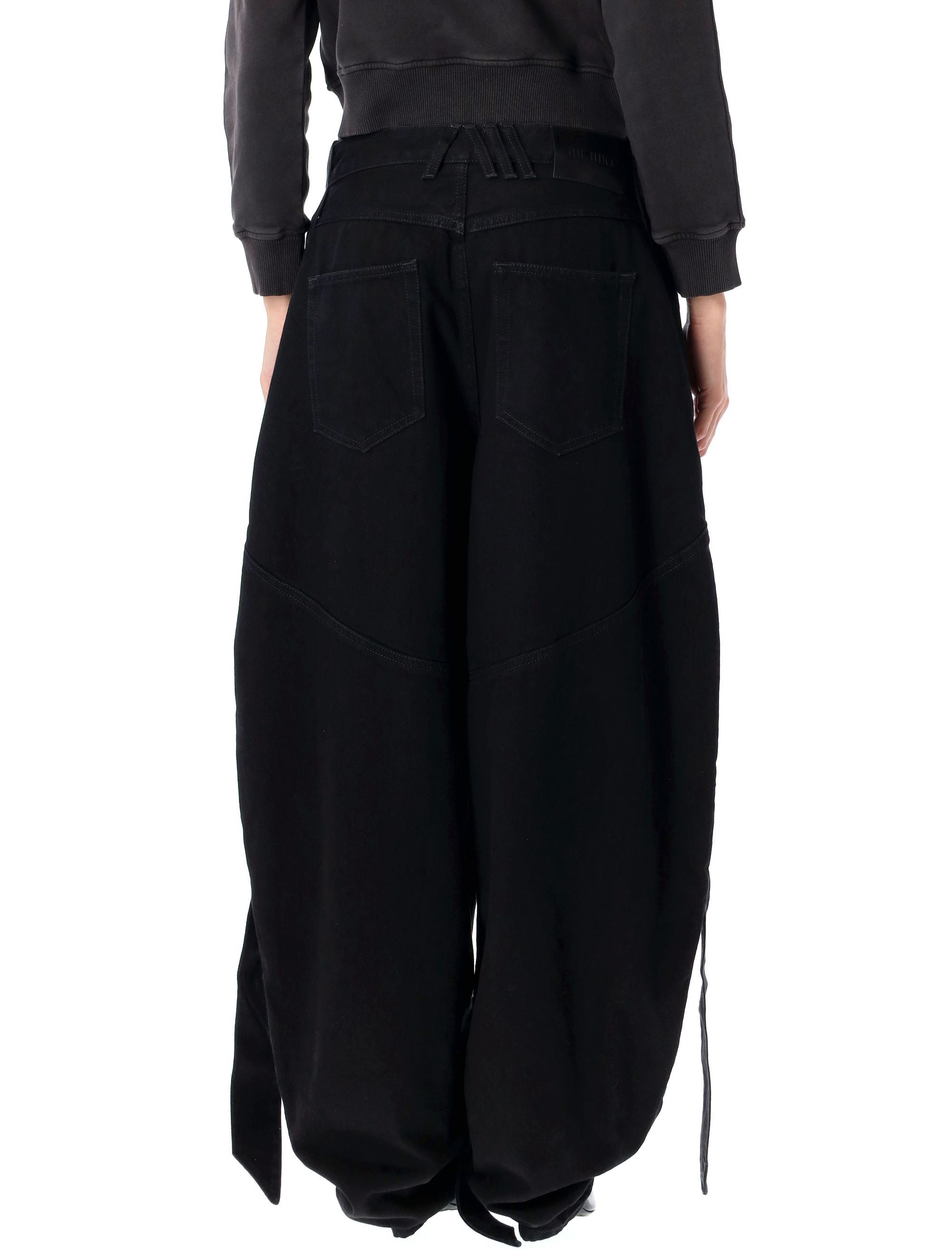 THE ATTICO Wide Leg Denim Pants for Women
