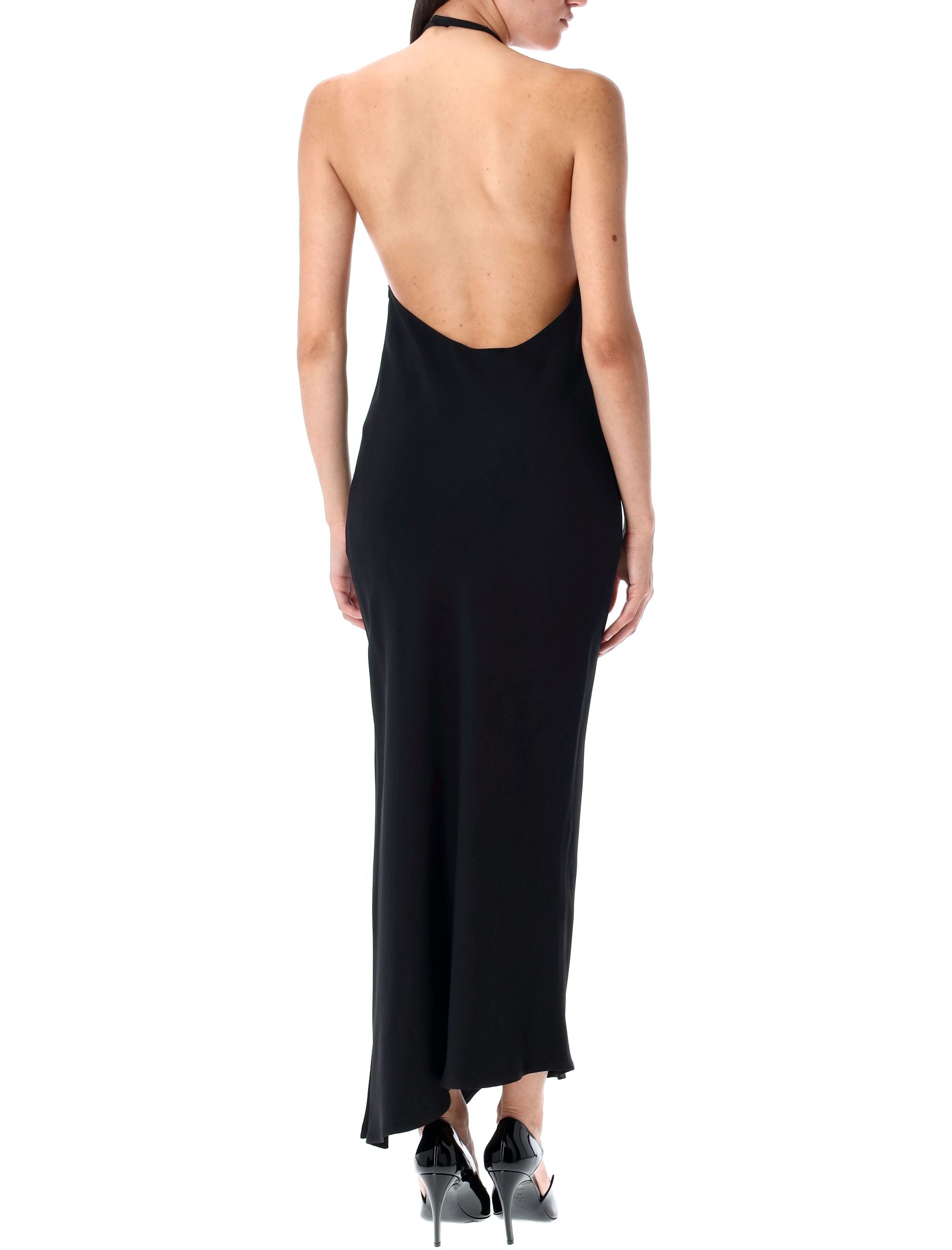 THE ATTICO Chic Halterneck Midi Dress - Size 40