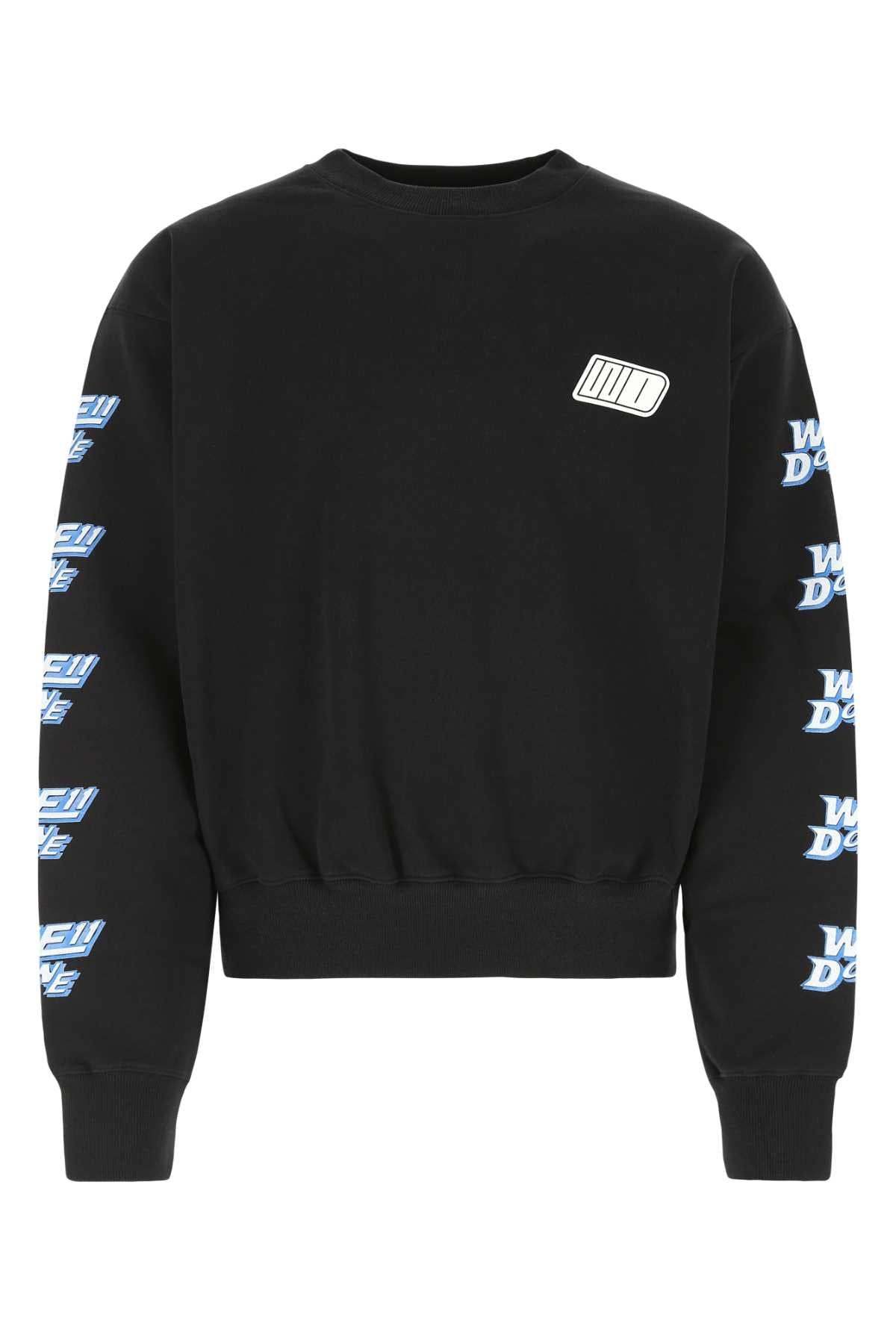 WE11DONE Oversize Cotton Sweatshirt for Men