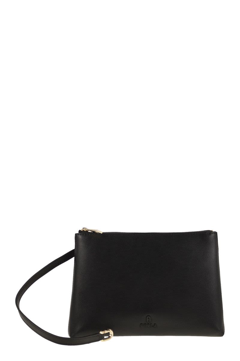 FURLA Mini Leather Clutch Handbag