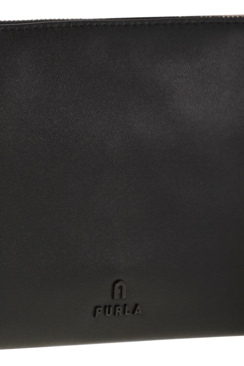 FURLA Mini Leather Clutch Handbag