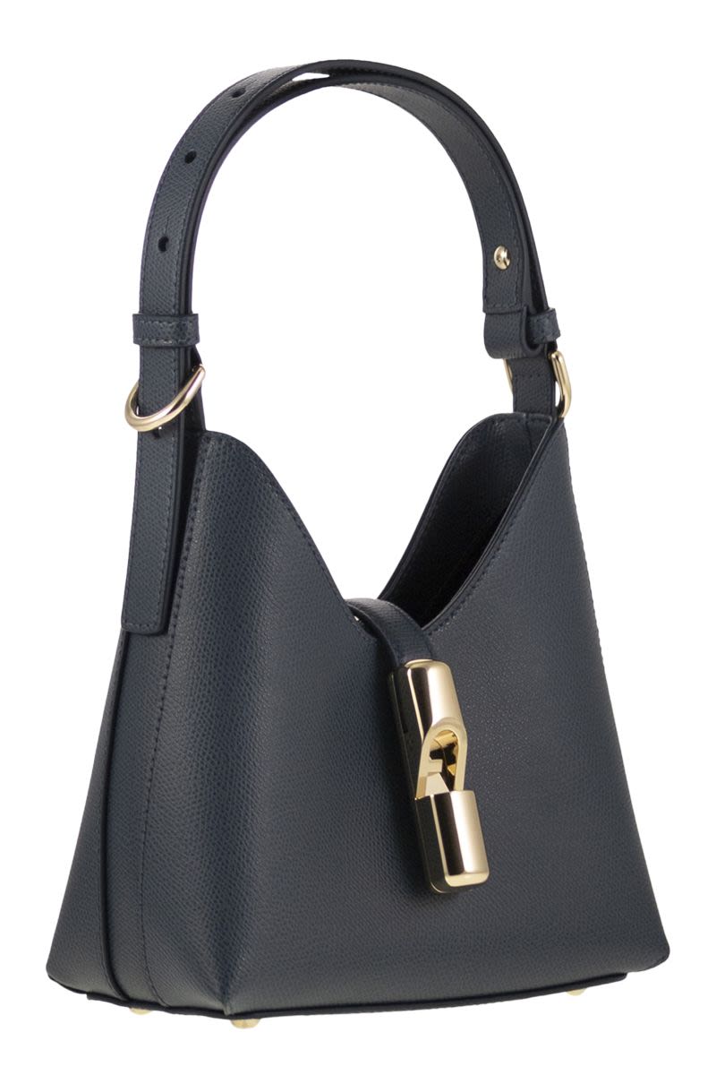 FURLA Mini Trapezoidal Hobo Handbag