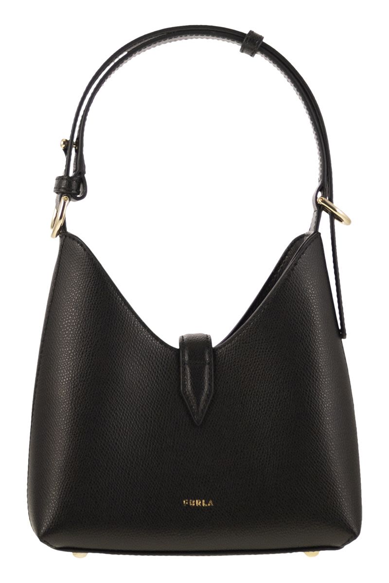 FURLA Mini Hobo Handbag - Sophisticated Trapezoidal Design
