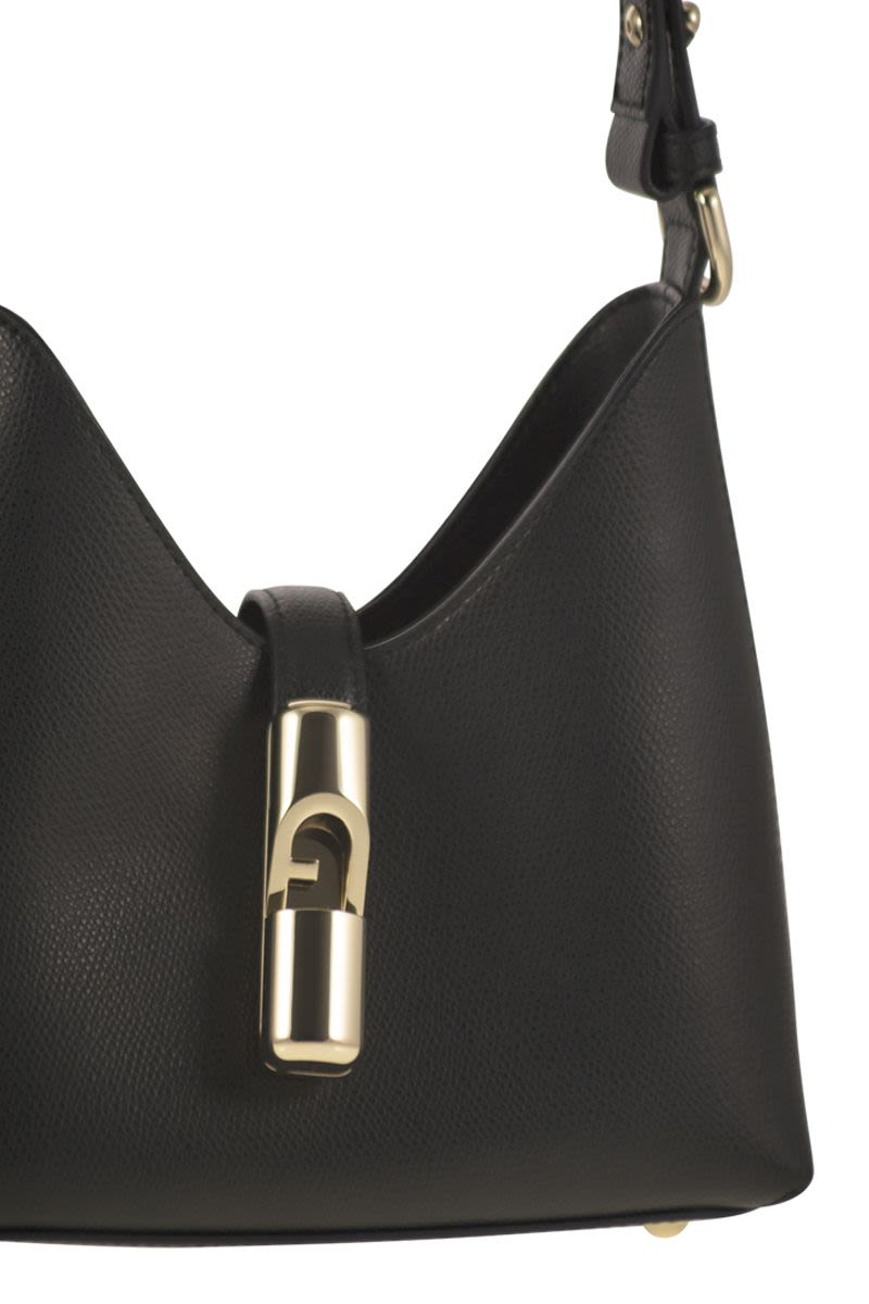 FURLA Mini Hobo Handbag - Sophisticated Trapezoidal Design