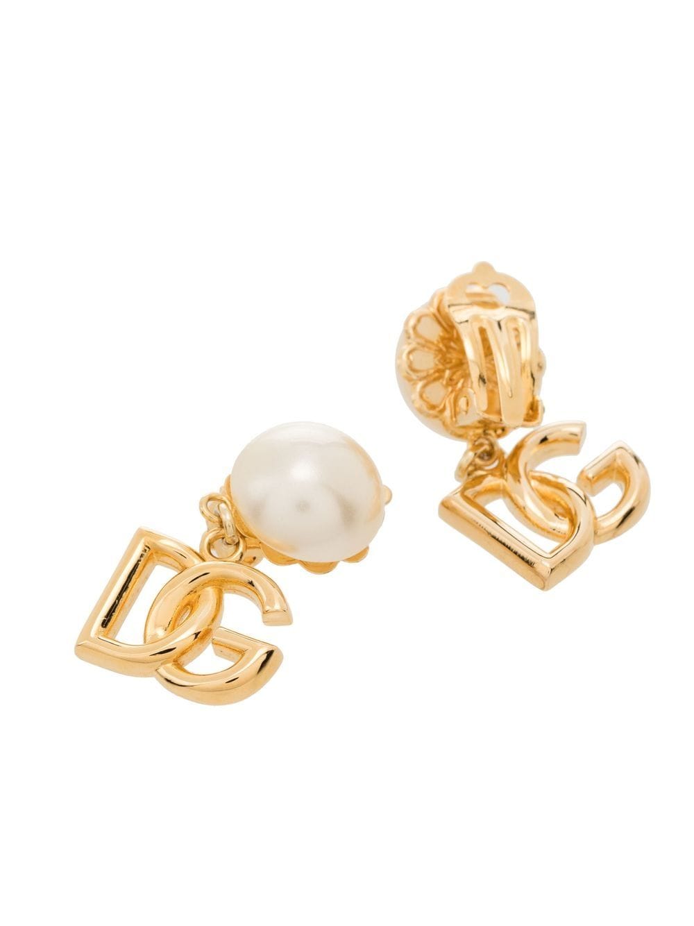 DOLCE & GABBANA Timeless Pearl Charm Earrings