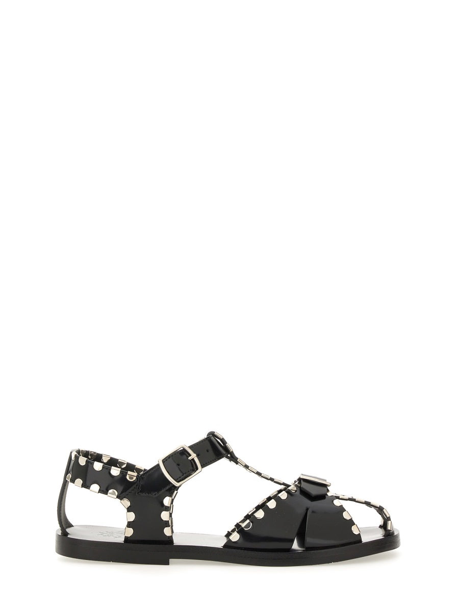 BALLY Elegant Leather Sandals for Women - SS25 Collection