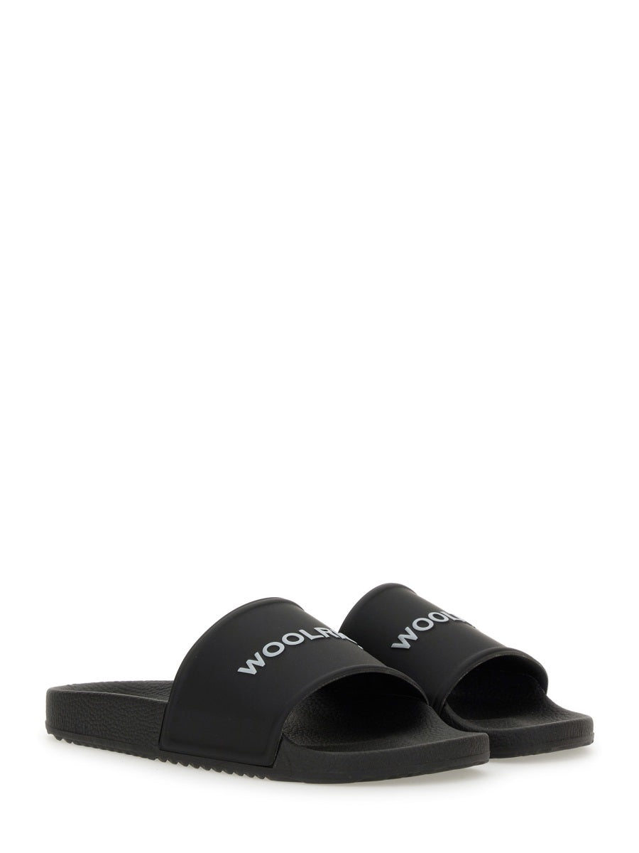 WOOLRICH Men's Logo Slide Sandal