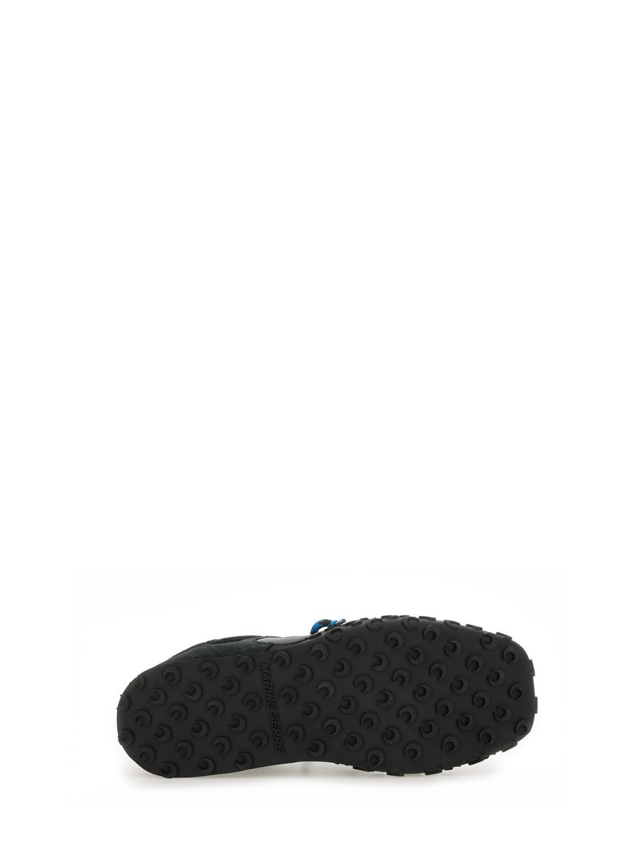 MARINE SERRE Leather Sneaker