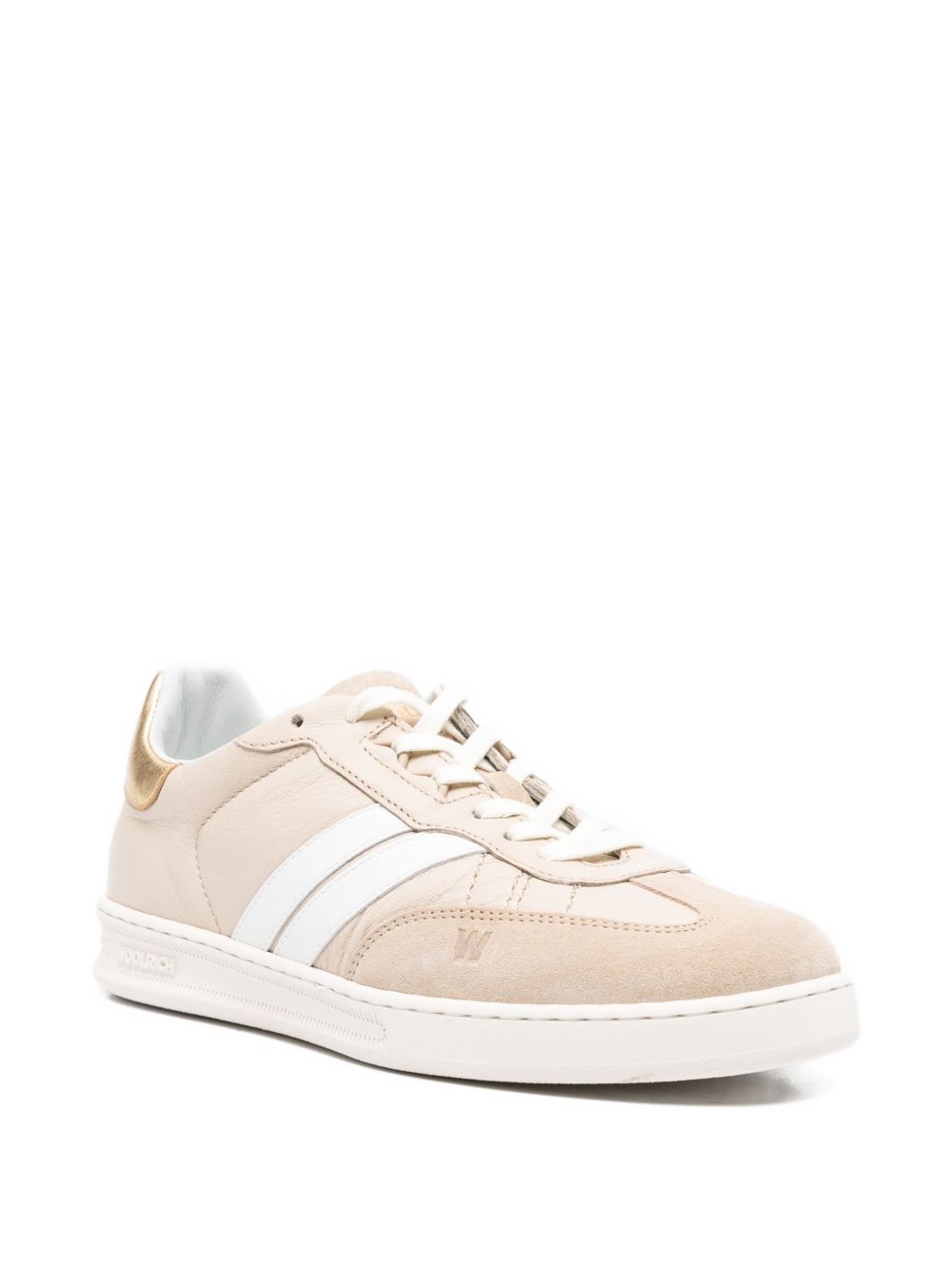 WOOLRICH Leather Lace-Up Sneakers for Women
